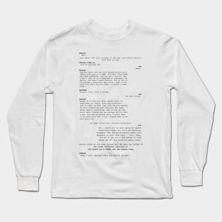 Everything Everywhere All at Once - Evelyn and Joy Monologue Long Sleeve T-Shirt